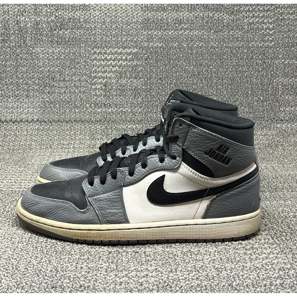 Nike Air Jordan 1 Retro High Rare Air Cool Grey Black 332550-024 Men's Size 11.5